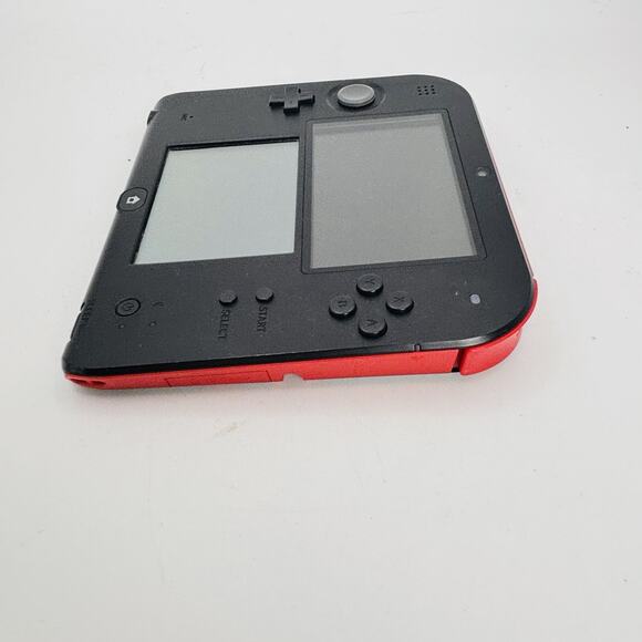 Nintendo 2DS Handheld Console Black/Red. No Charger or Stylus Tested. Works. - Picture 3 of 14